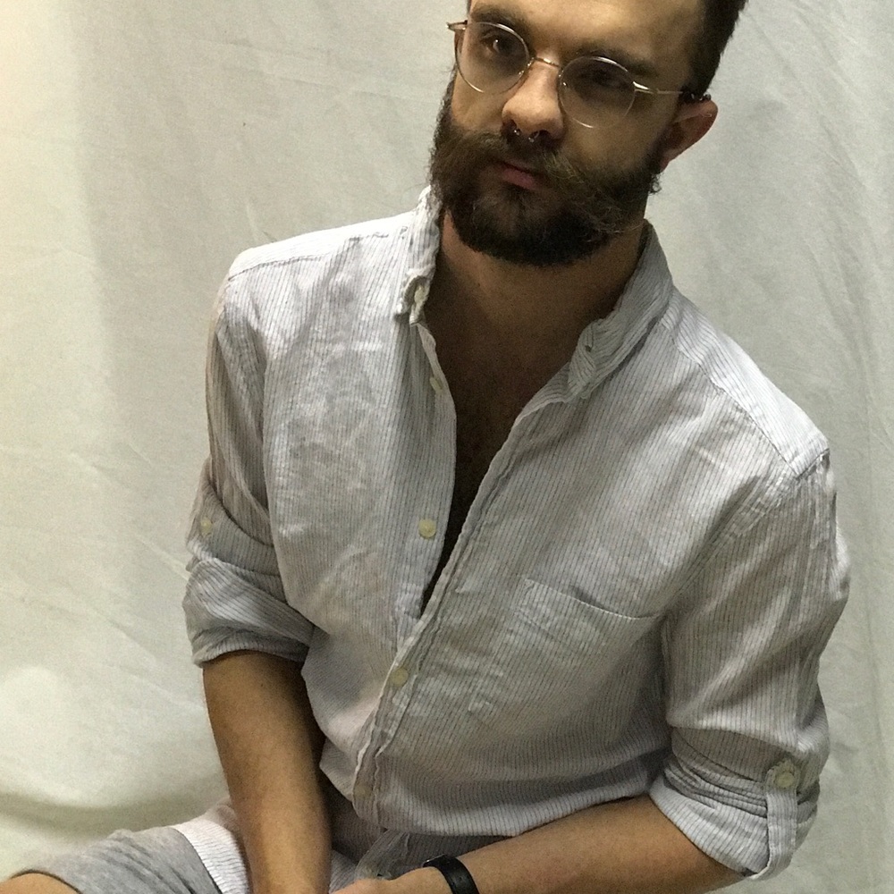 H&M LOGG Mens Button Up